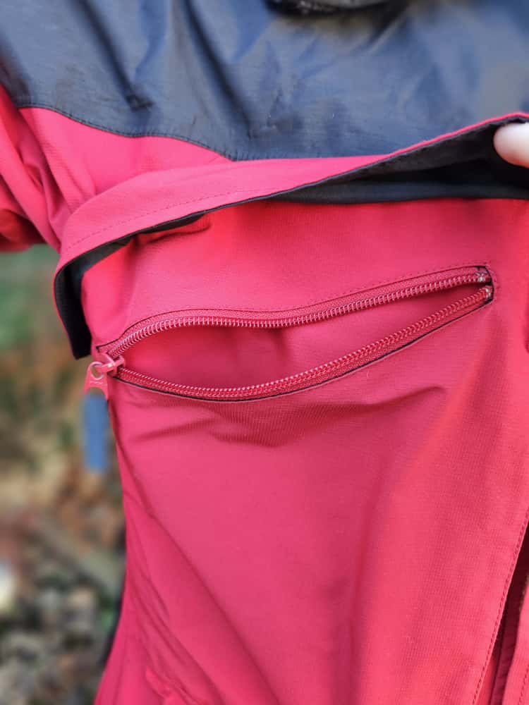 Berghaus Mens Glacier Peak Gore-Tex XCR Full Zip Hooded Jacket/Coat - L/Large - Red/Black/Yellow