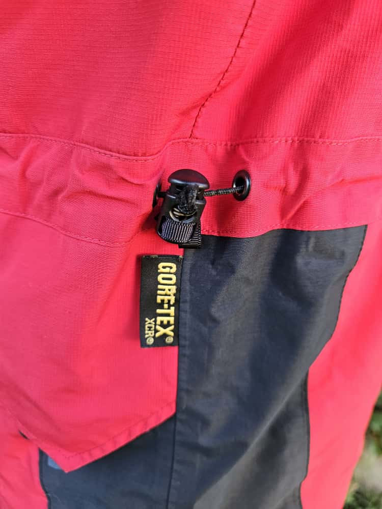 Berghaus Mens Glacier Peak Gore-Tex XCR Full Zip Hooded Jacket/Coat - L/Large - Red/Black/Yellow