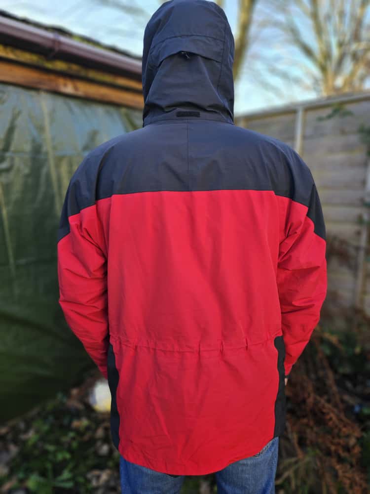 Berghaus Mens Glacier Peak Gore-Tex XCR Full Zip Hooded Jacket/Coat - L/Large - Red/Black/Yellow