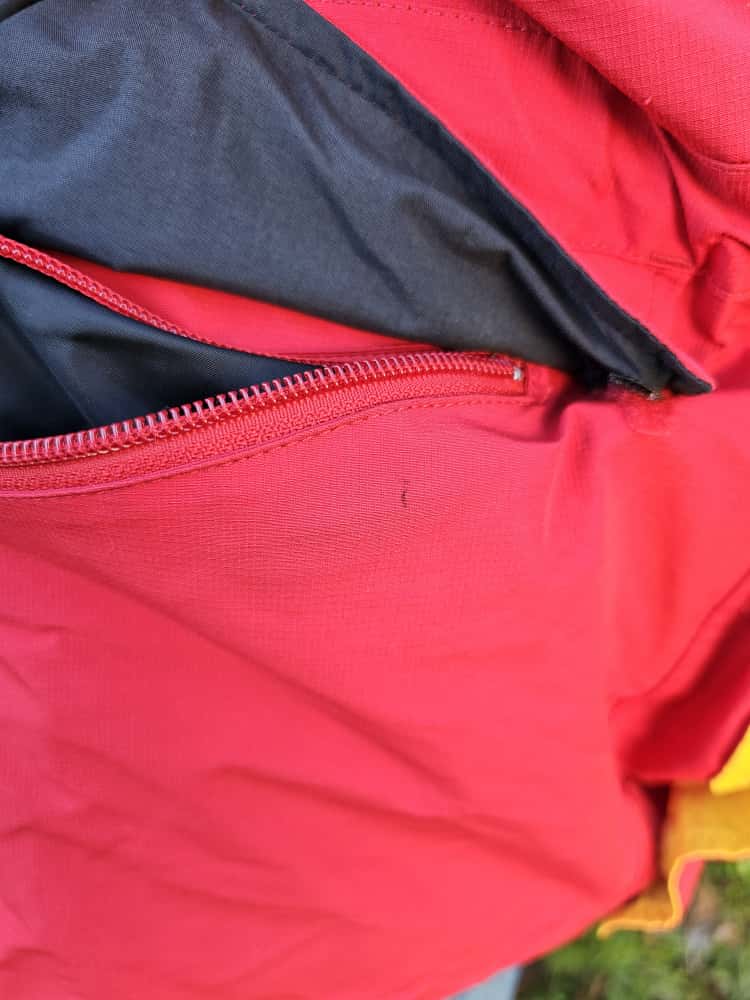 Berghaus Mens Glacier Peak Gore-Tex XCR Full Zip Hooded Jacket/Coat - L/Large - Red/Black/Yellow