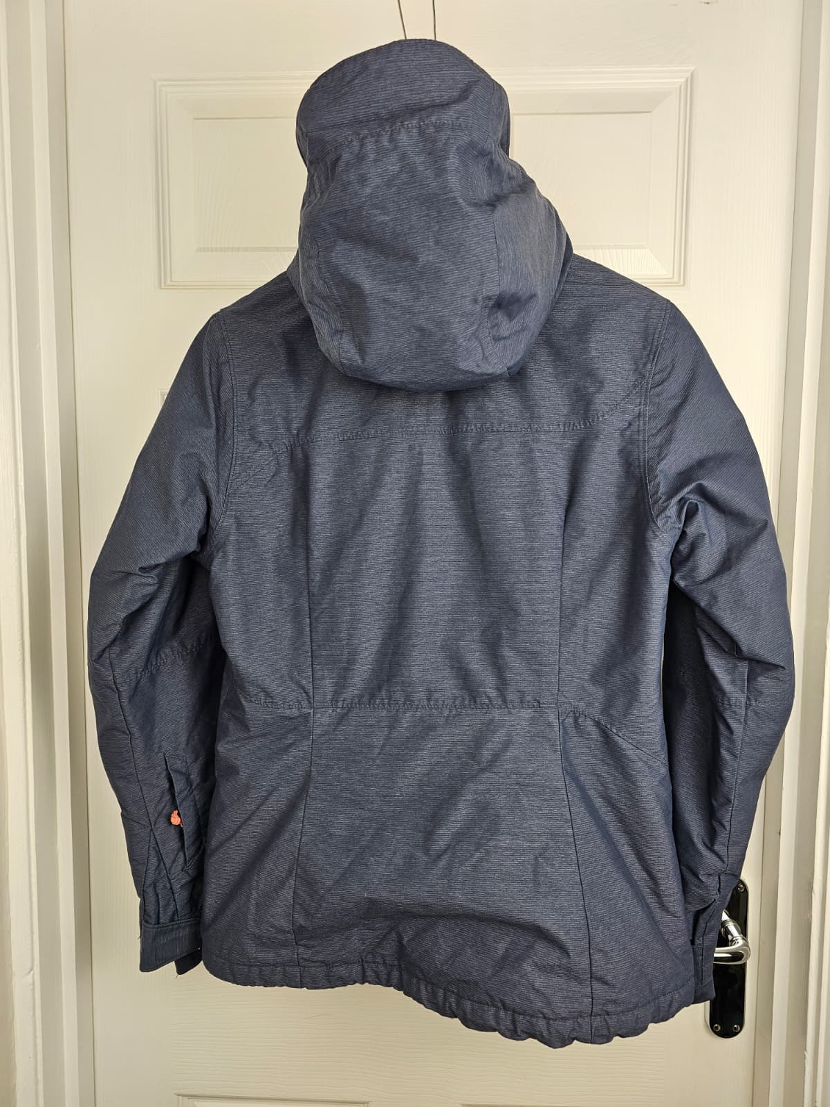 Columbia Womens Omni-Heat Full Zip Hooded Ski/Snowboarding Jacket - S/Small - Navy/Pink
