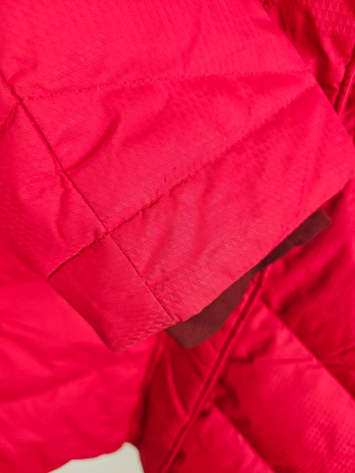 Columbia Omni-Heat Down Full Zip Hooded Ski/Snowboard Winter Jacket/Coat - L/Large - Red