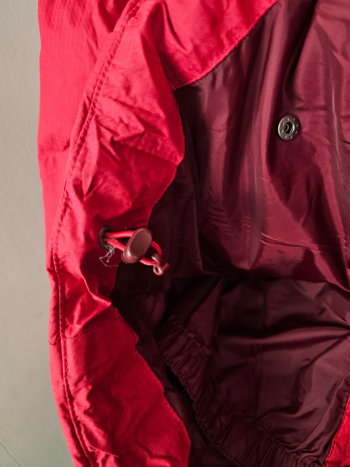 Columbia Omni-Heat Down Full Zip Hooded Ski/Snowboard Winter Jacket/Coat - L/Large - Red