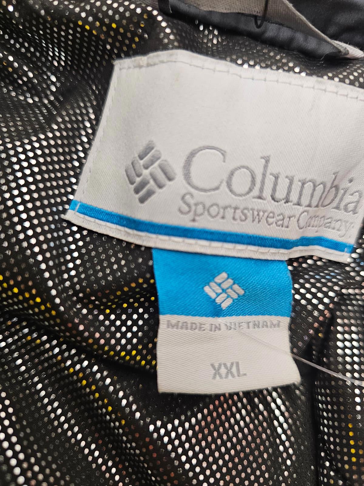 Columbia Mens Full Zip Omni-Heat Reflective Puffer Coat/Jacket - XXL/2XL