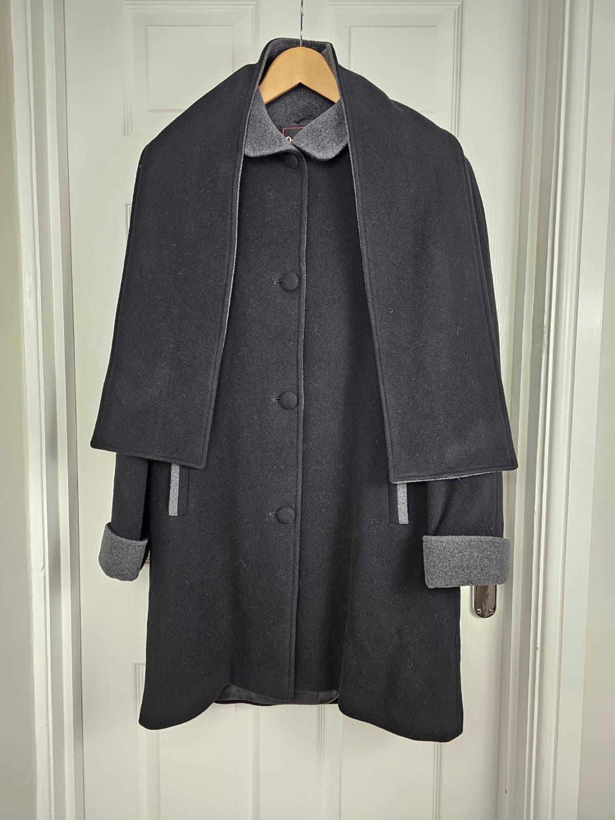 David Barry Exquisite Wool & Cashmere Button Up Smart Casual Jacket/Coat - UK 14