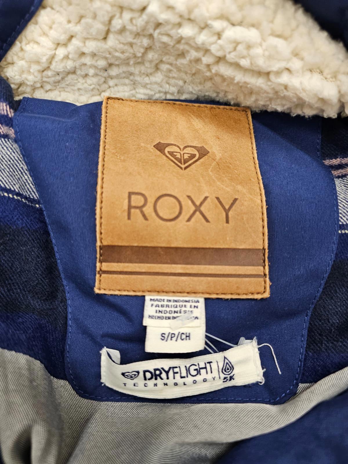 Roxy Women's Full Zip Hooded Winter Warm Parka Jacket/Coat - S/Small - Blue