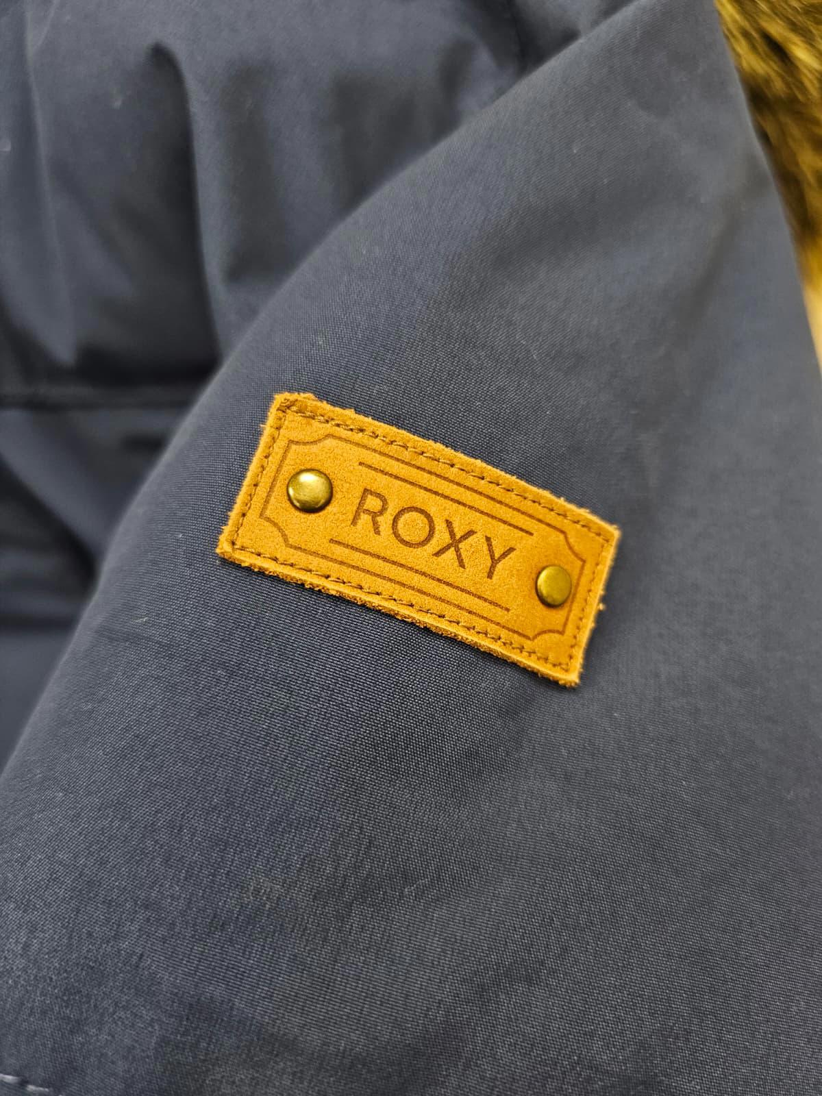 Roxy Women's Full Zip Hooded Winter Warm Parka Jacket/Coat - S/Small - Blue