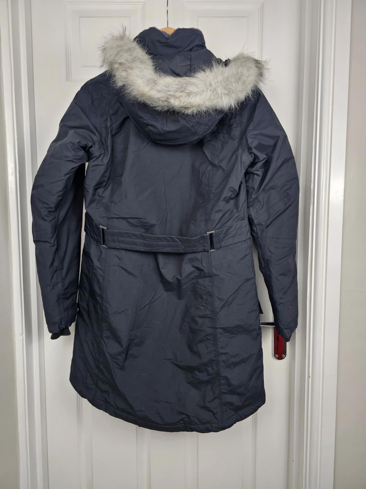 Columbia Womens Full Zip Hooded Reflective Lining Parka Jacket/Coat - S/Small 10