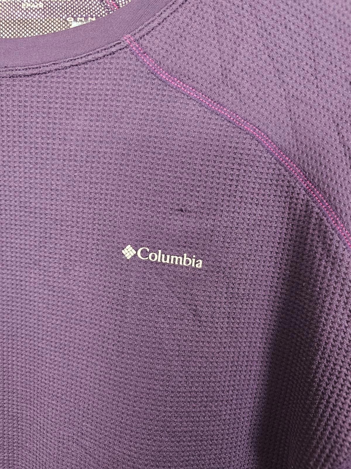 Columbia Omni-Heat Womens Heavy Weight Reflective Lined Base Layer - S - Purple