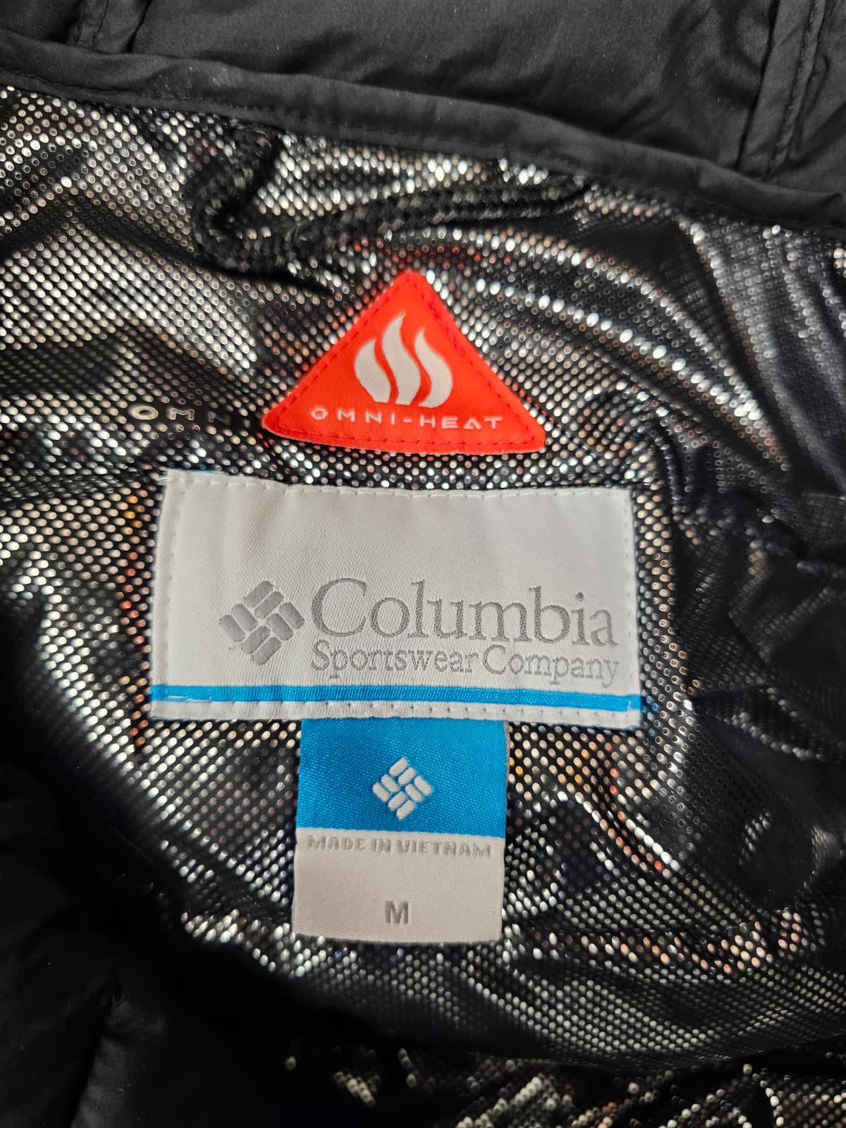 Columbia Mens Full Zip Hooded Omni-Heat Smart Casual Jacket - M/Medium - Black