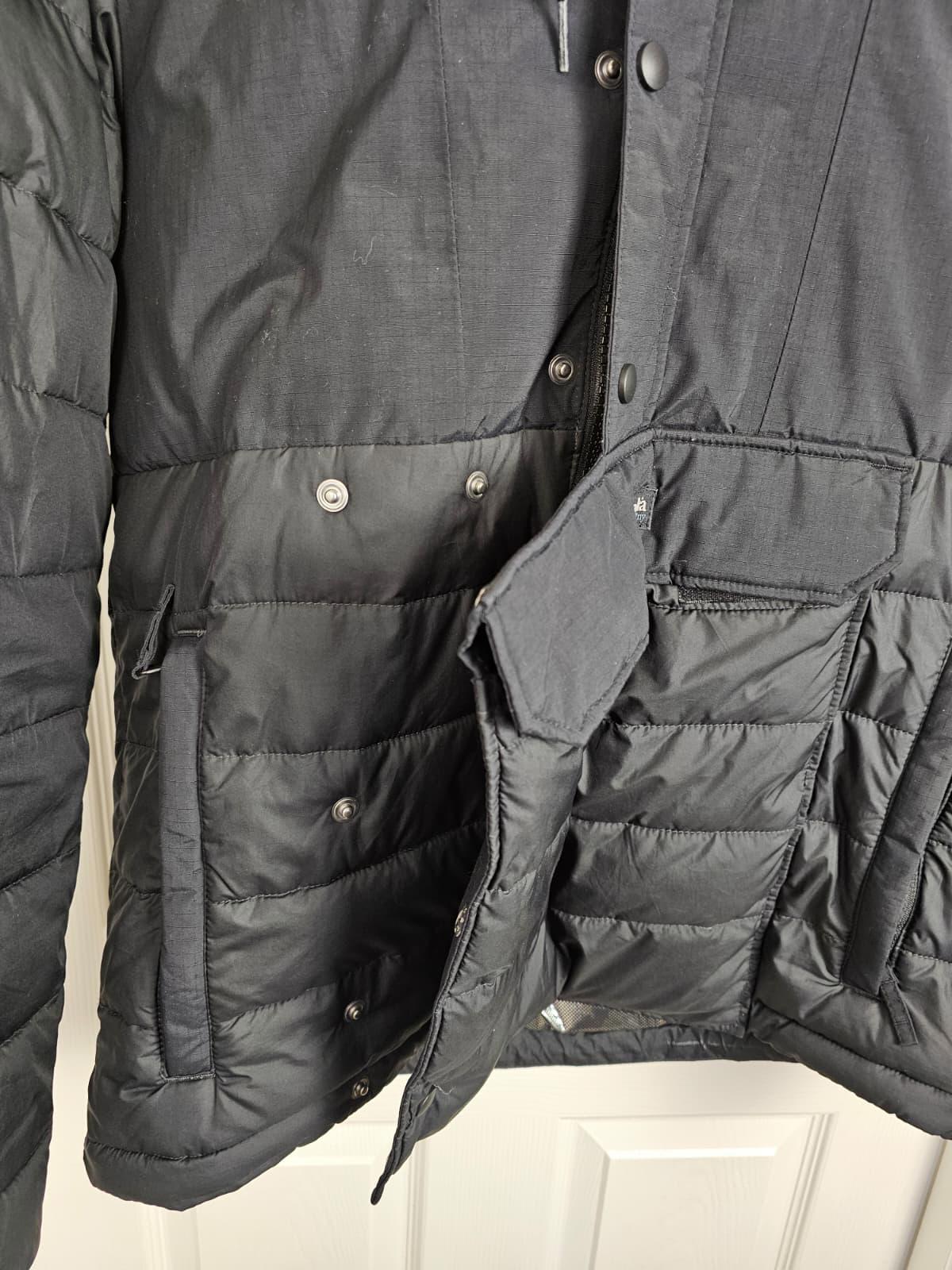 Columbia Mens Full Zip Hooded Omni-Heat Smart Casual Jacket - M/Medium - Black