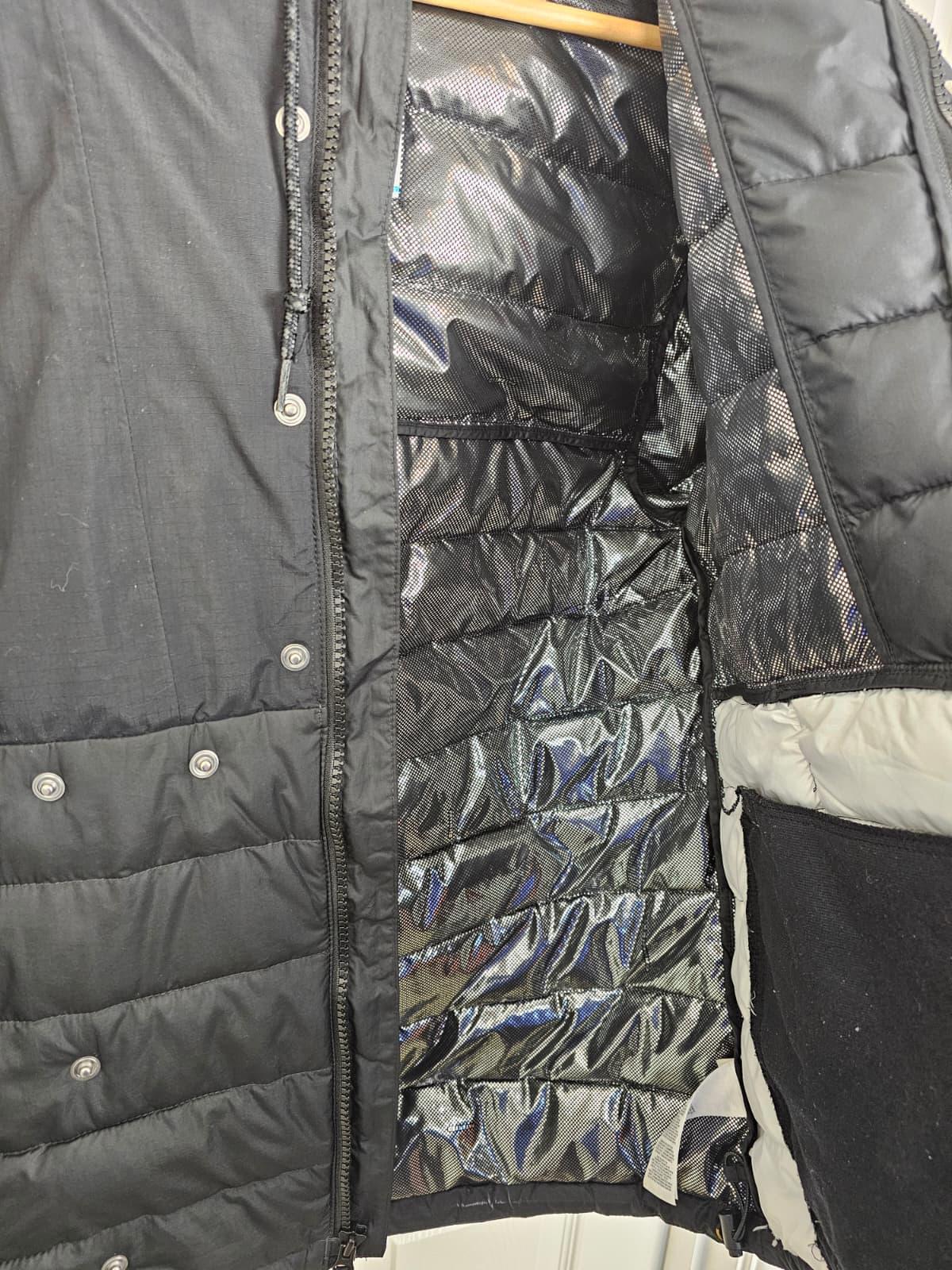 Columbia Mens Full Zip Hooded Omni-Heat Smart Casual Jacket - M/Medium - Black