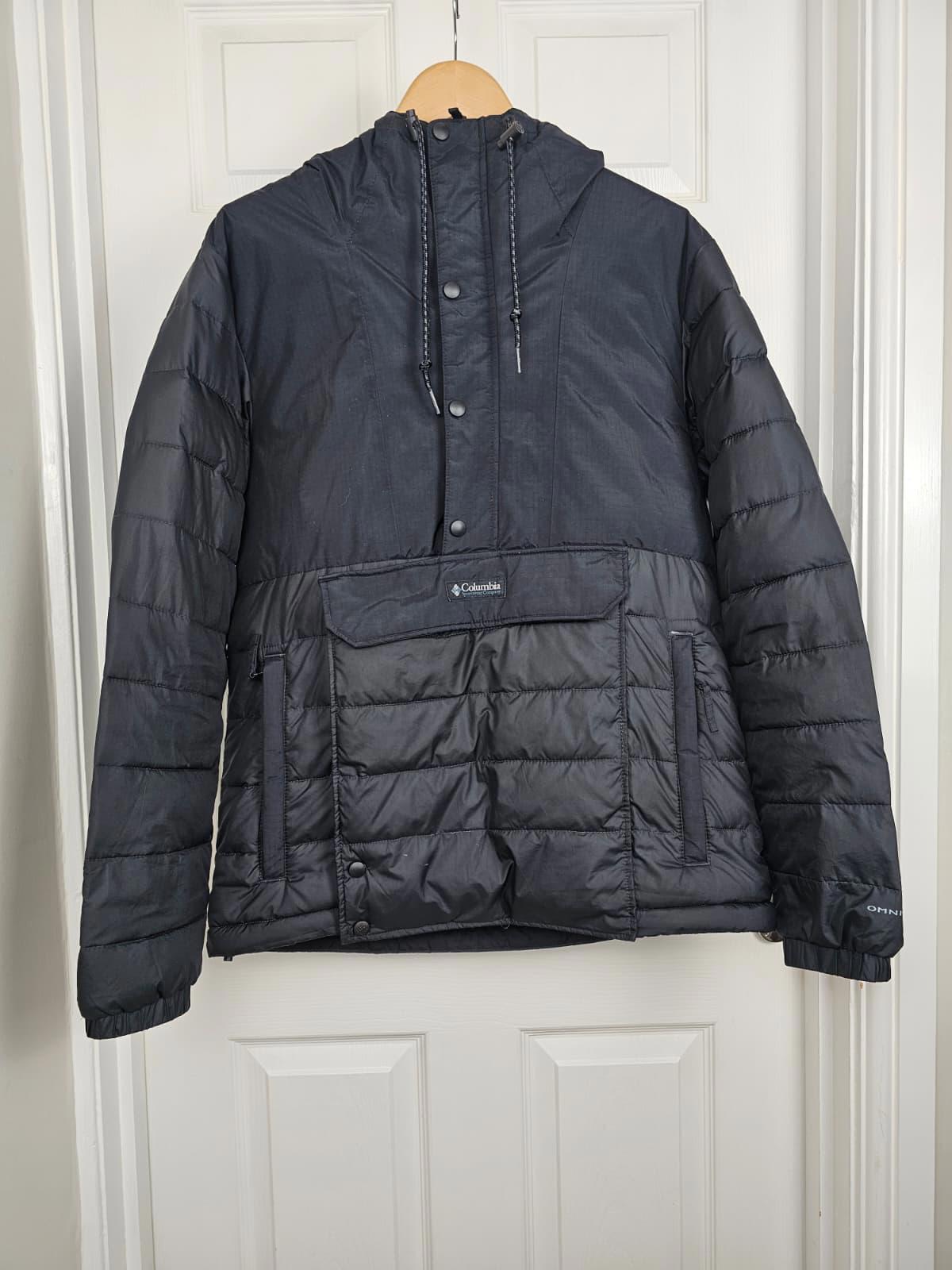 Columbia Mens Full Zip Hooded Omni-Heat Smart Casual Jacket - M/Medium - Black