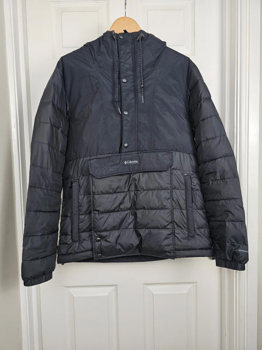 Columbia Mens Full Zip Hooded Omni-Heat Smart Casual Jacket - M/Medium - Black
