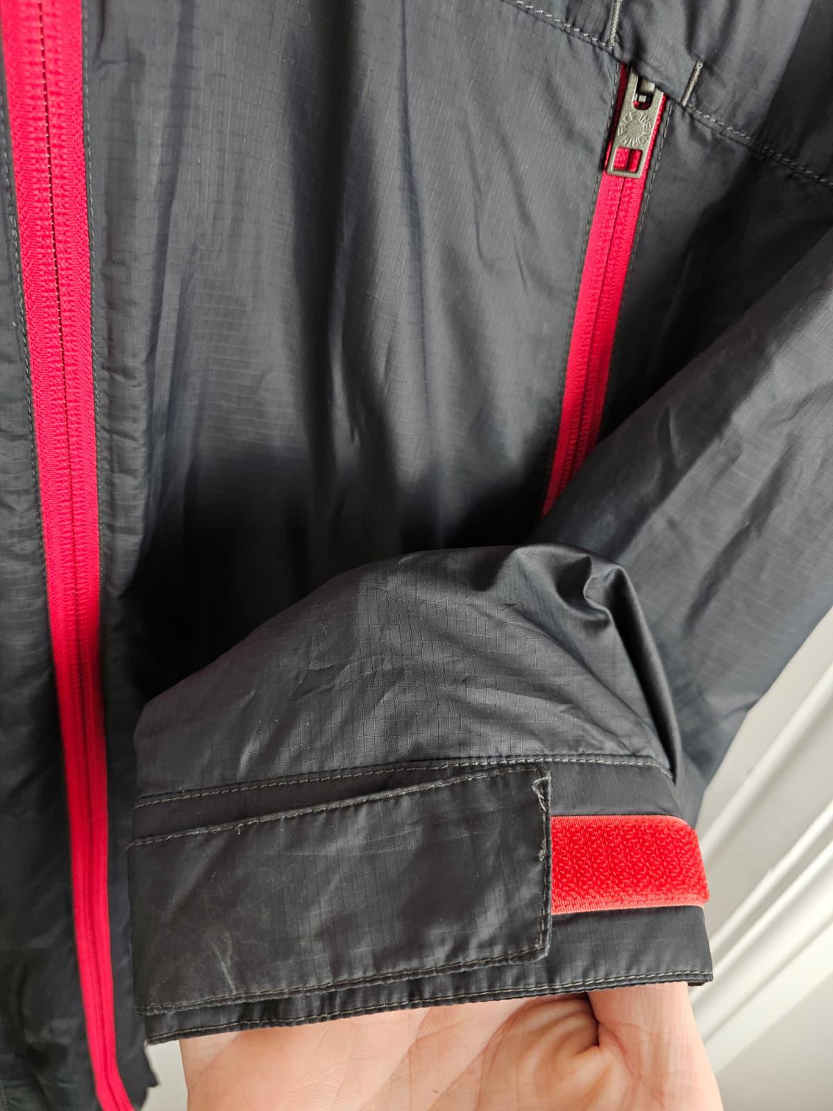 The North Face Mens Full Zip Hooded Windbreaker Water Resistant Jacket - L/Large