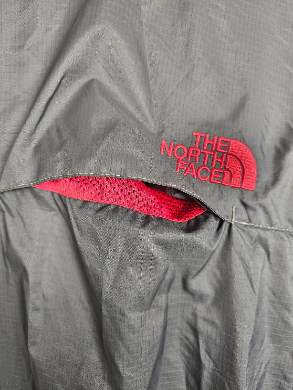 The North Face Mens Full Zip Hooded Windbreaker Water Resistant Jacket - L/Large