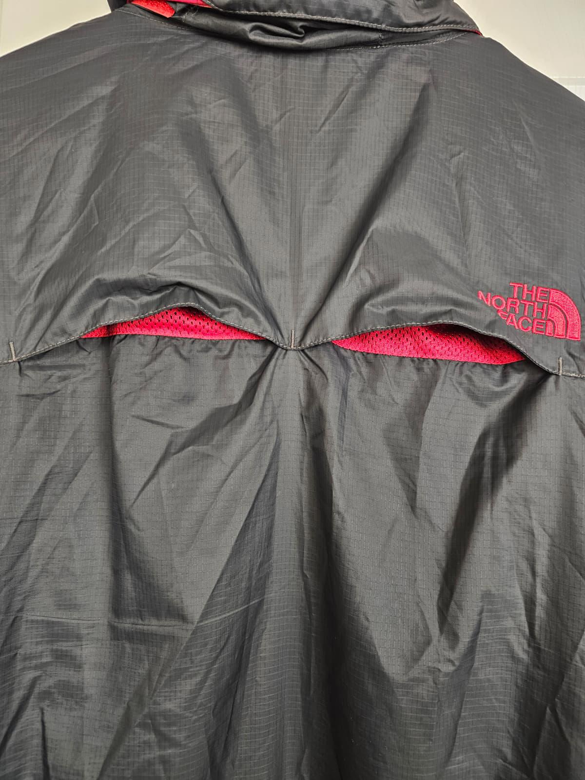 The North Face Mens Full Zip Hooded Windbreaker Water Resistant Jacket - L/Large
