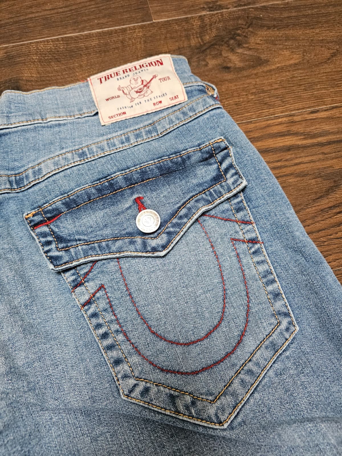 True Religion Mens Jeans - Relaxed Straight Fit