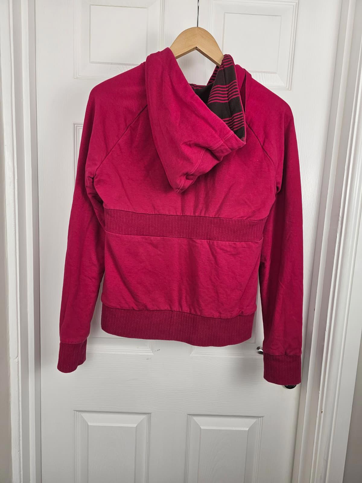 Oakley Womens Y2K 2000s Full Zip Hooded Hoodie Reversible Jacket - M/Medium 10