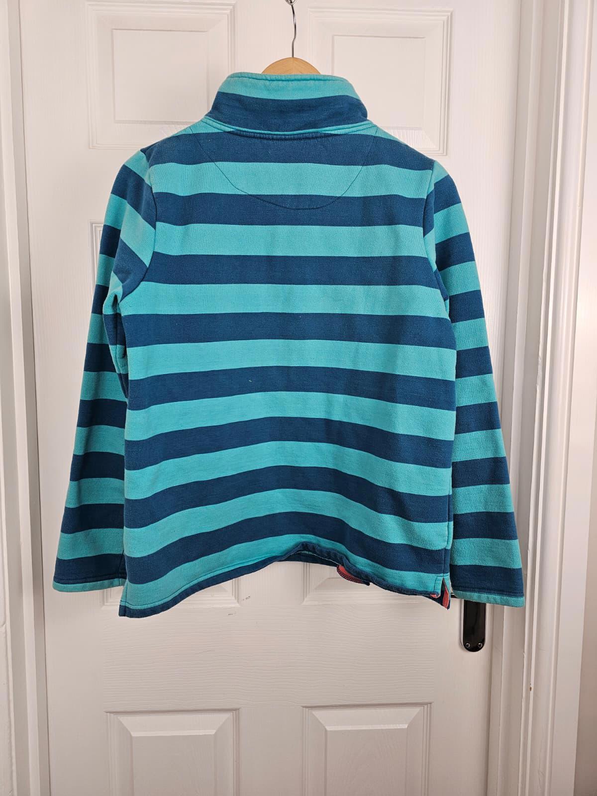 Animal Womens Pullover 1/4 Button Fleece Lined Sweatshirt/Jumper - UK 12