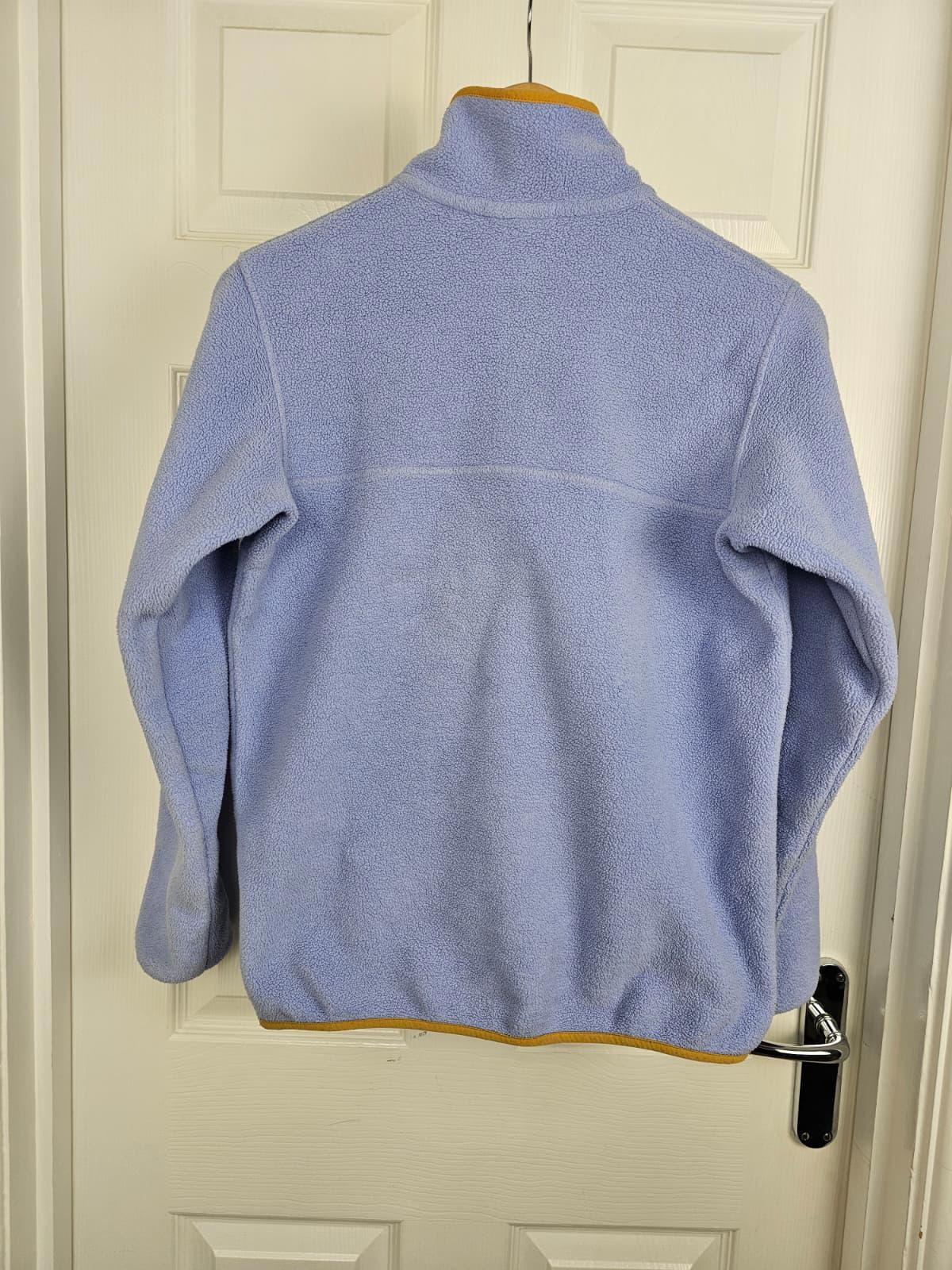Patagonia Womens Pullover Snap Button Synchilla Fleece Jumper - XS (8-10)