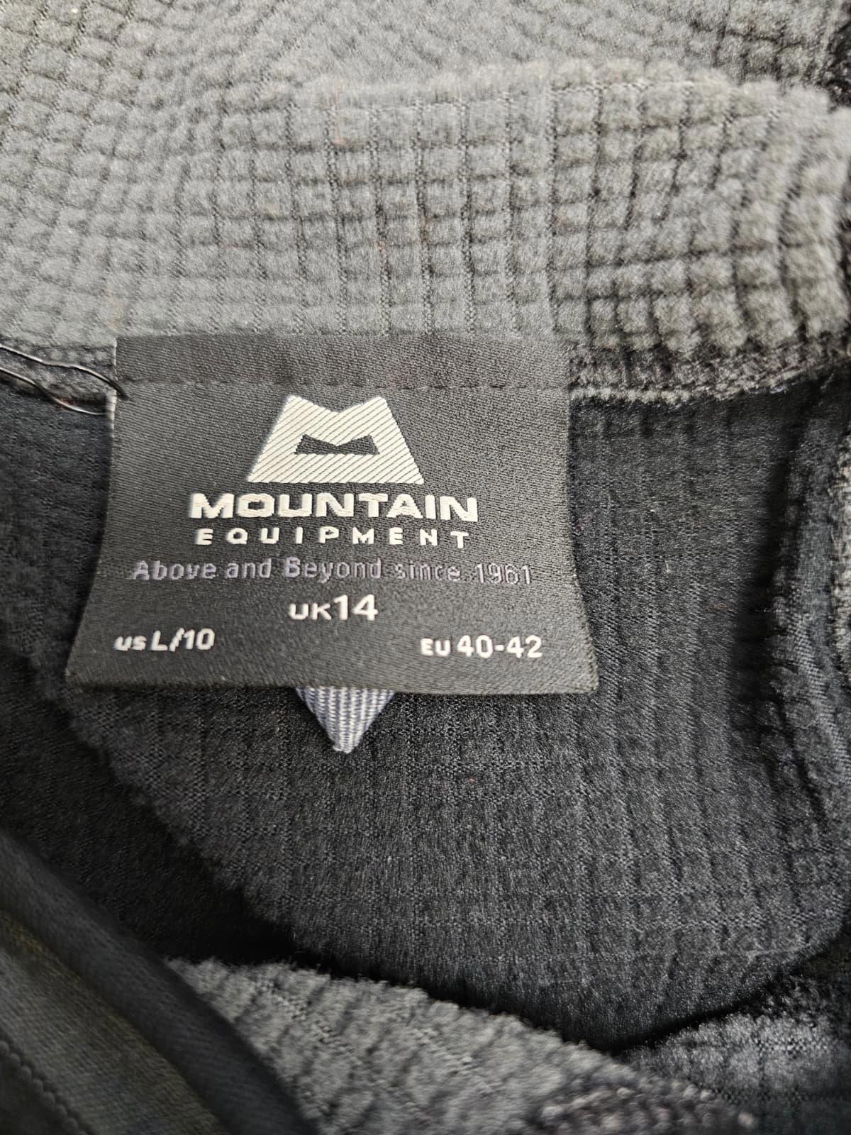 Mountain Equipment Womens Polartec 1/2 Zip Balaclava Hooded Fleece Jumper - M
