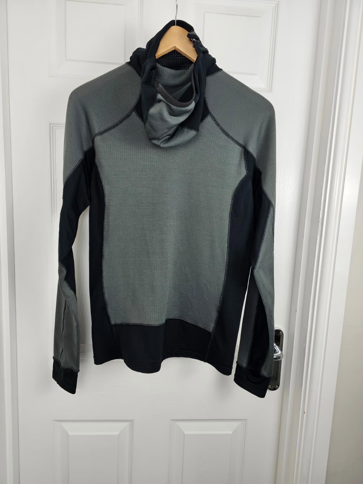 Mountain Equipment Womens Polartec 1/2 Zip Balaclava Hooded Fleece Jumper - M