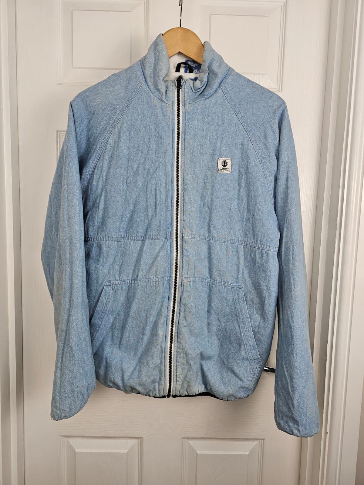 Element Unisex Reversible Full Zip Fleece/Lined Jacket - M/Medium - Blue/White