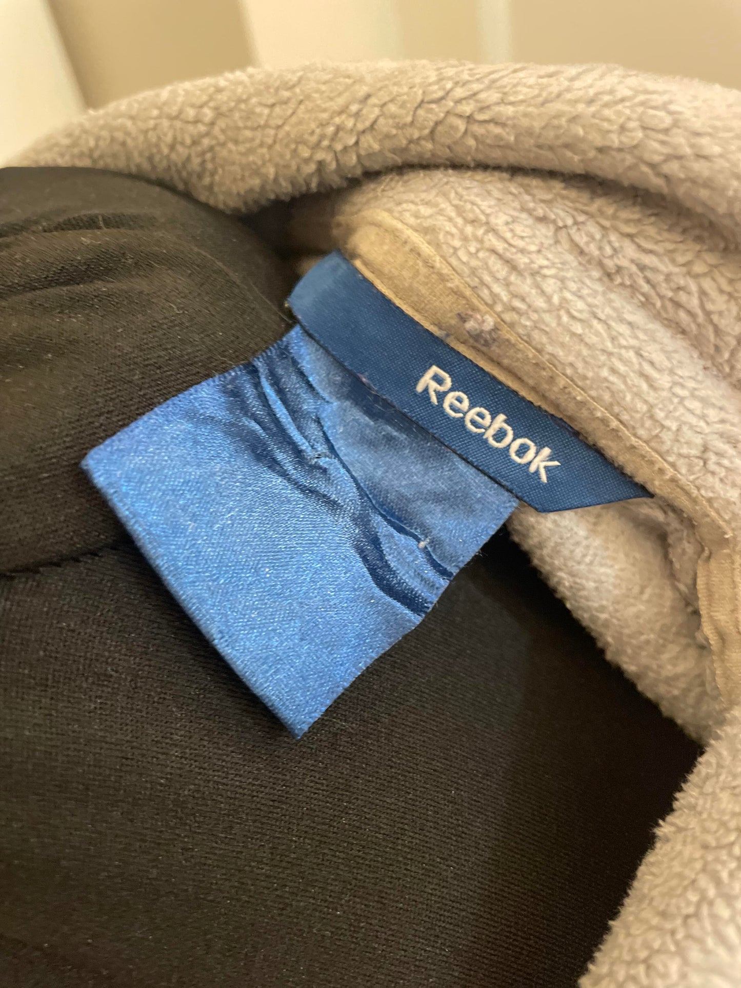 Vintage Reebok Full Zip Fleece Jacket Retro - L/Large