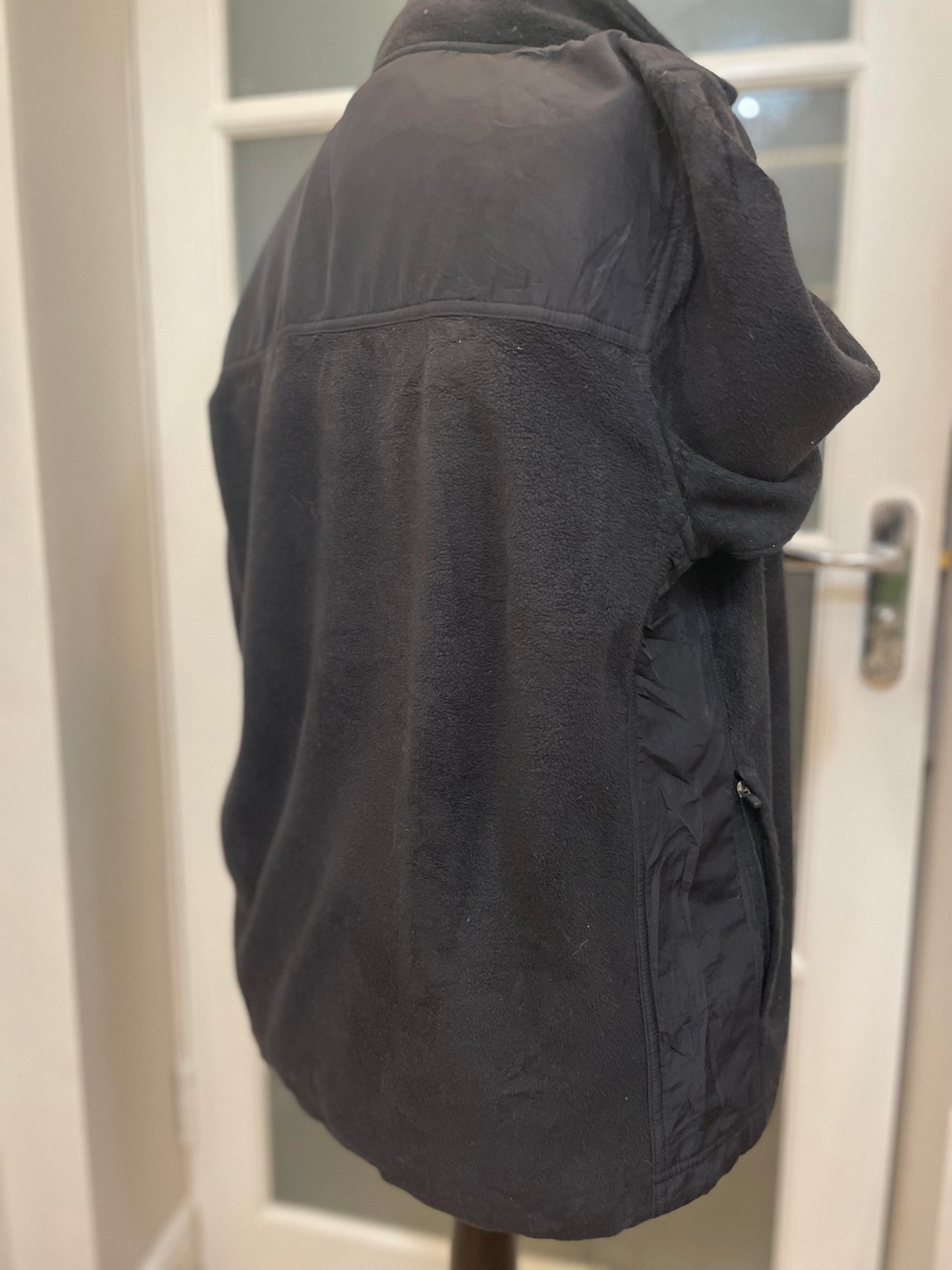 Vintage FILA Black Full Zip Fleece Jacket winter - M/Medium