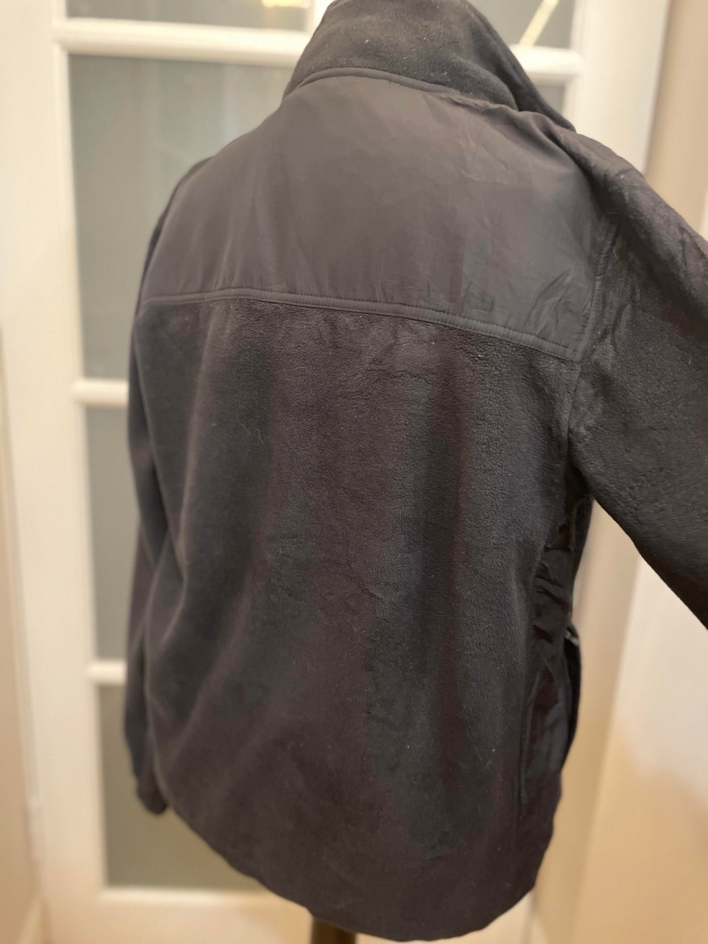 Vintage FILA Black Full Zip Fleece Jacket winter - M/Medium