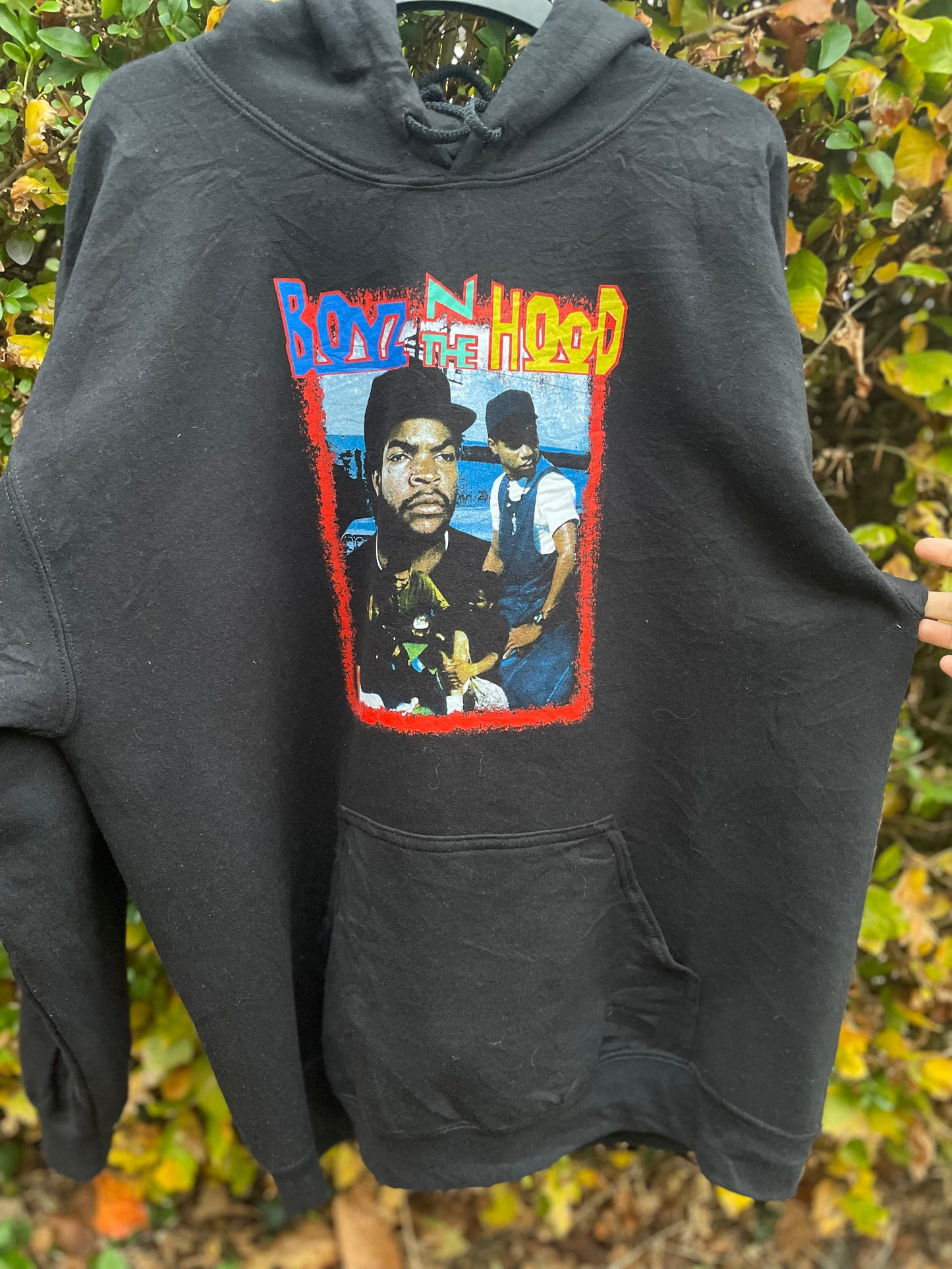 Boyz N The Hood Black Hoodie hip hop rap - M/Medium