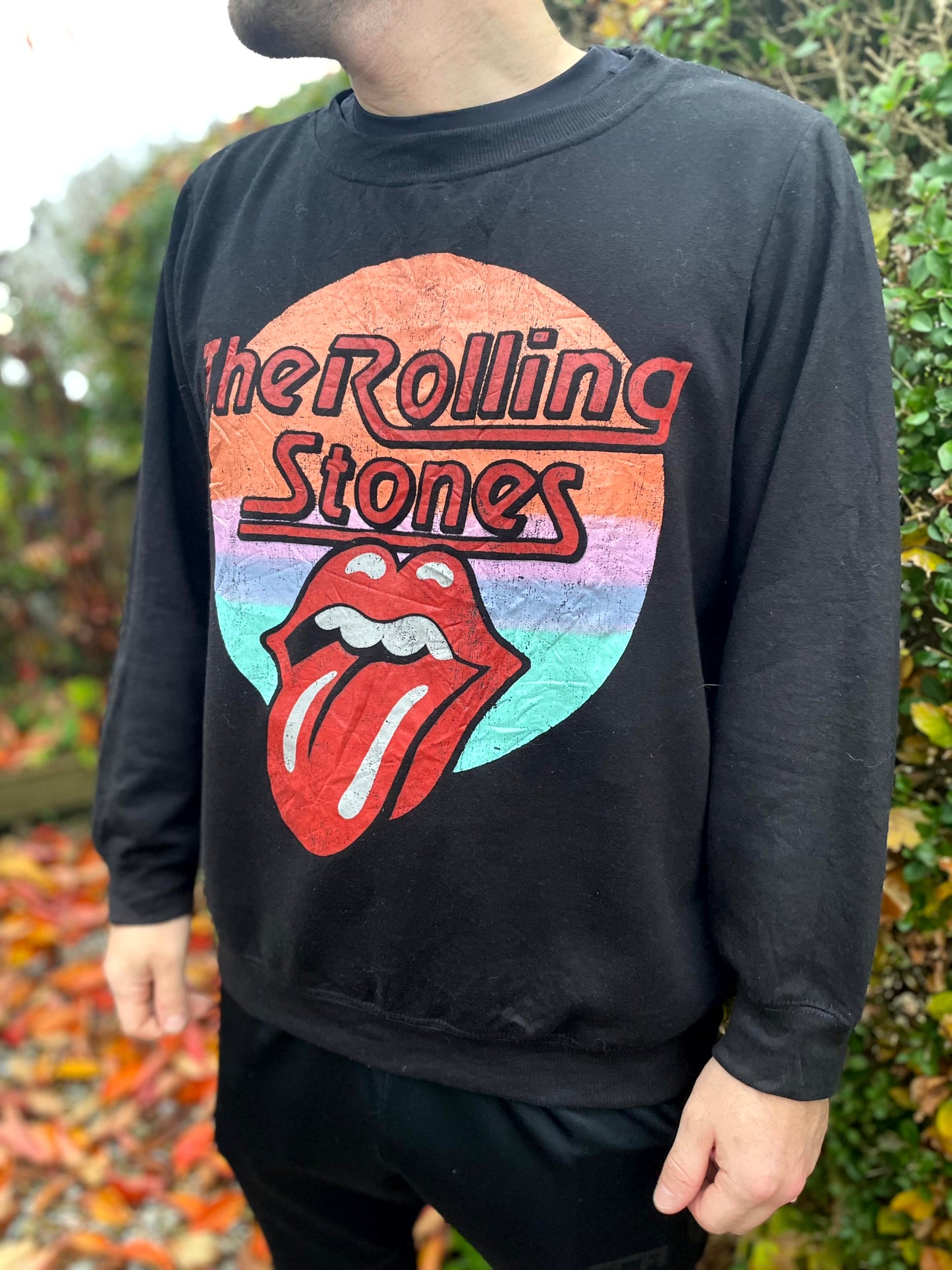 The Rolling Stones Pullover Jumper Sweater/Sweatshirt Band - XXL/Extra Extra Large/2XL