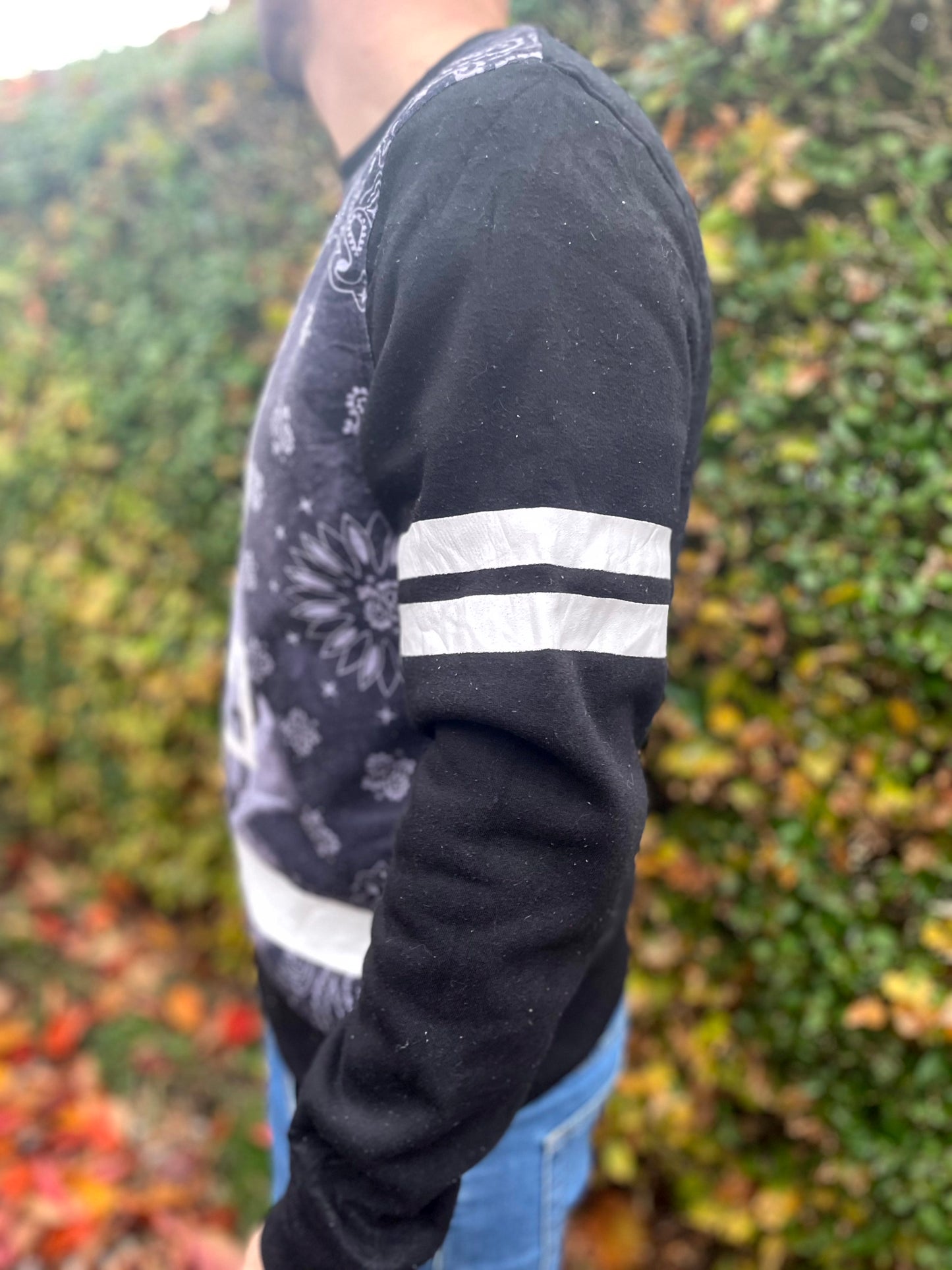 Tupac Shakur Black Large Print Pullover Jumper/Sweatshirt - L/Large - Unisex