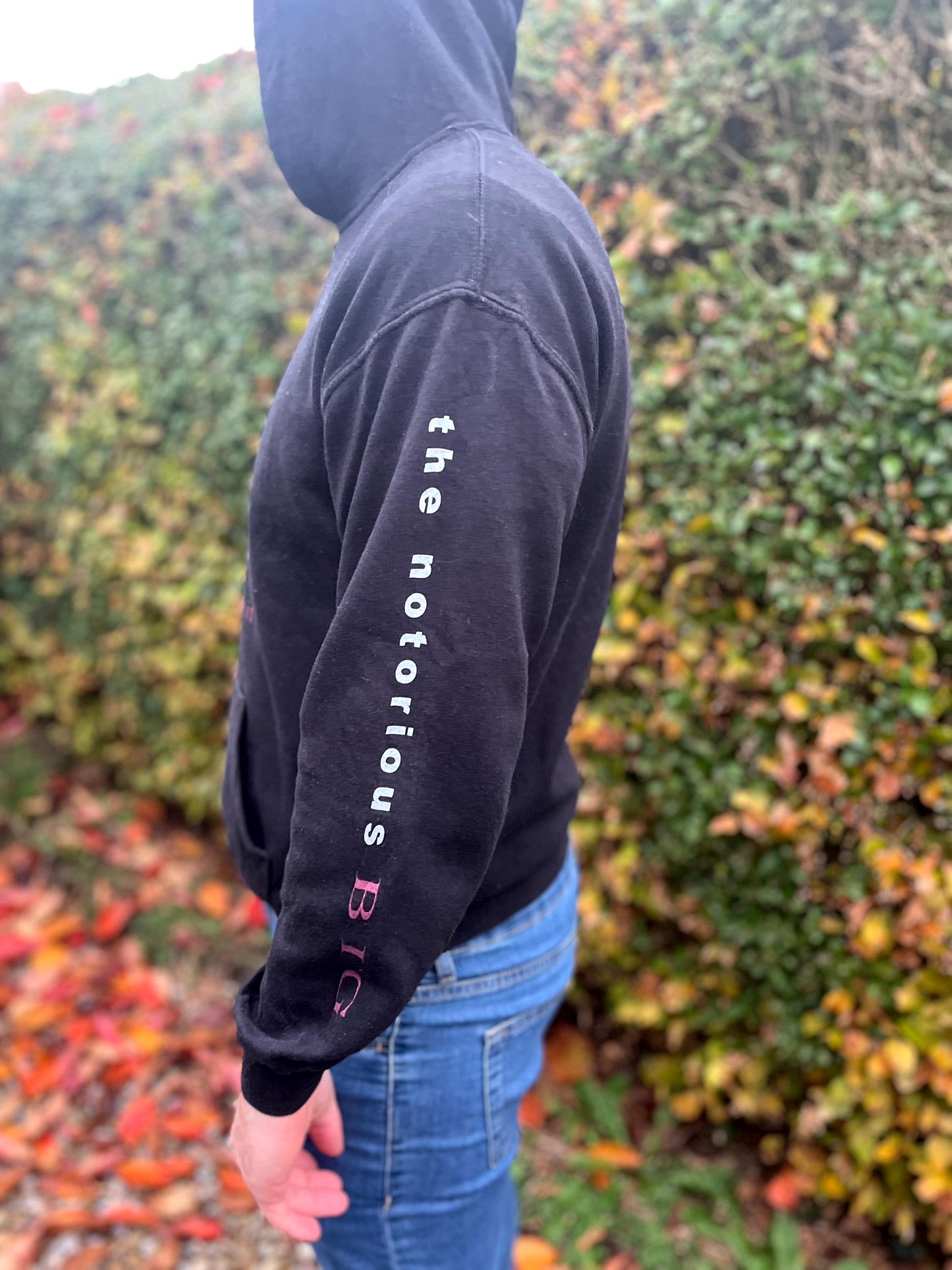 Notorious B.I.G. Biggie Smalls Hoodie 'Skys The Limit' - M/Medium