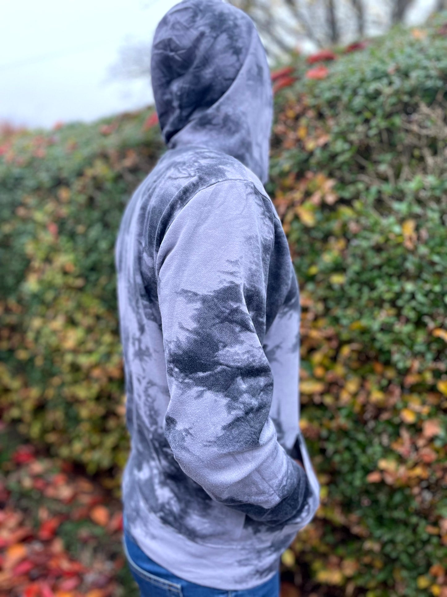 ACDC 'High Voltage' Tie Dye Pullover Hoodie - M/Medium