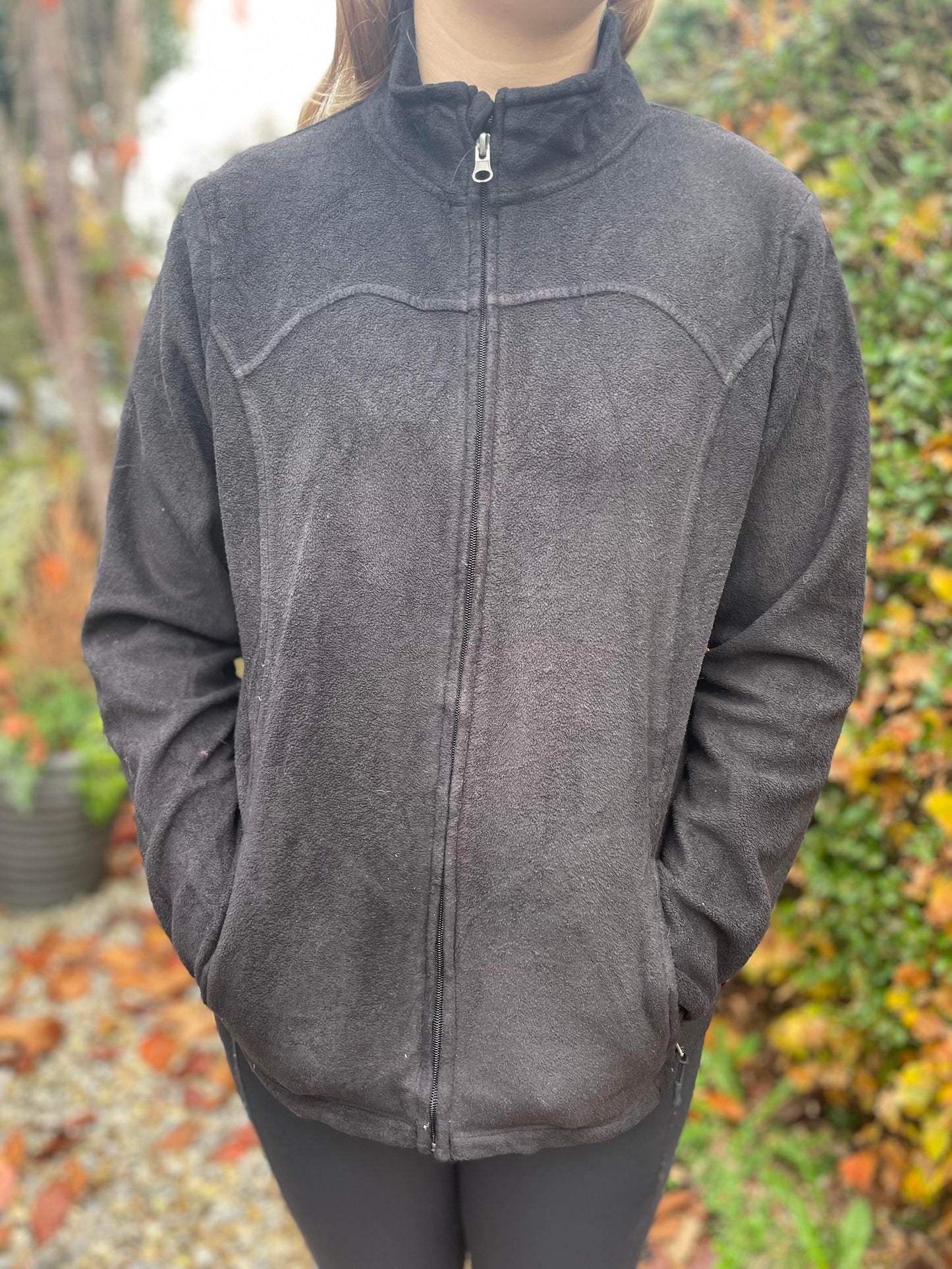 Champion Black Fleece Jacket - M/Medium