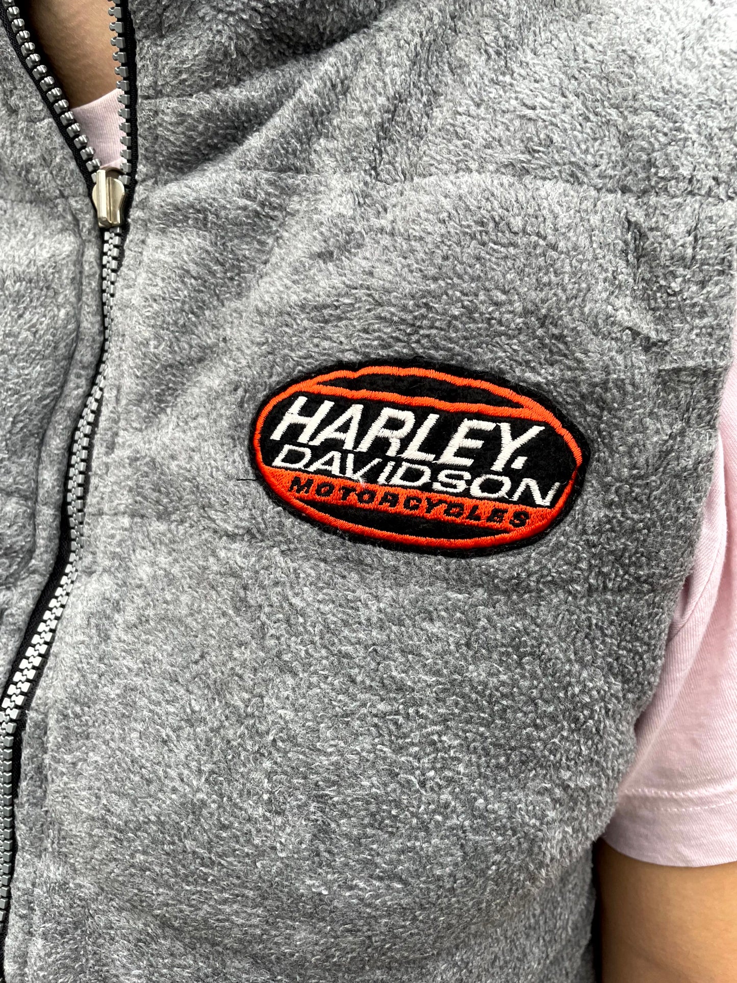 Harley Davison Reversible Body Warmer/Vest/Gillet - S/M Small/Medium