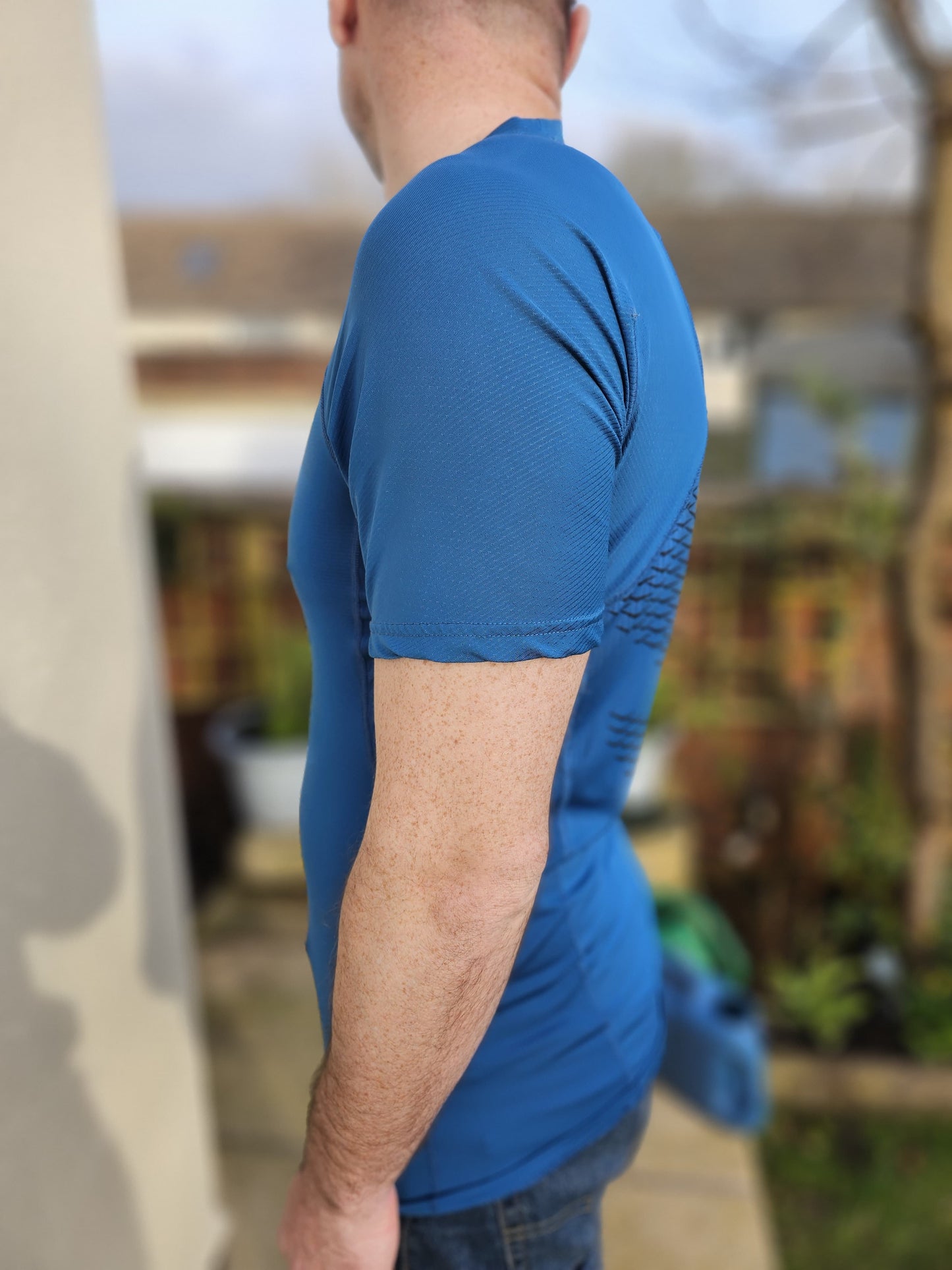 Nike Pro Hyper Cool Blue T-Shirt Tee Top - M/Medium