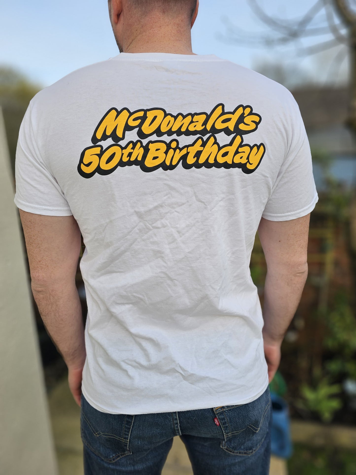 Mcdonalds 50th Birthday Limited Edition T-Shirt Unisex - M/Medium