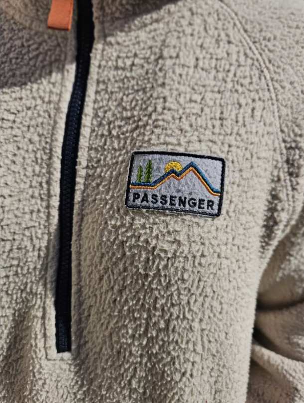 Passenger Fleece Hoodie 1/2 Zip Pullover Jumper - M/Medium/10