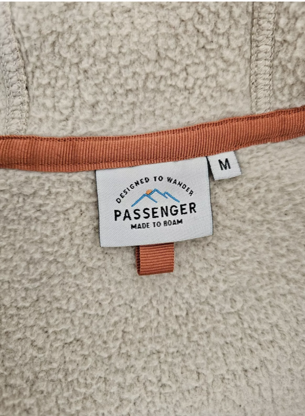 Passenger Fleece Hoodie 1/2 Zip Pullover Jumper - M/Medium/10