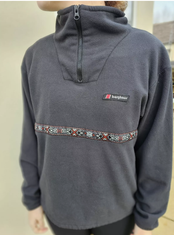 Berghaus Aztec 1/4 Zip Pullover Fleece Jumper - M/Medium/10 (XL)