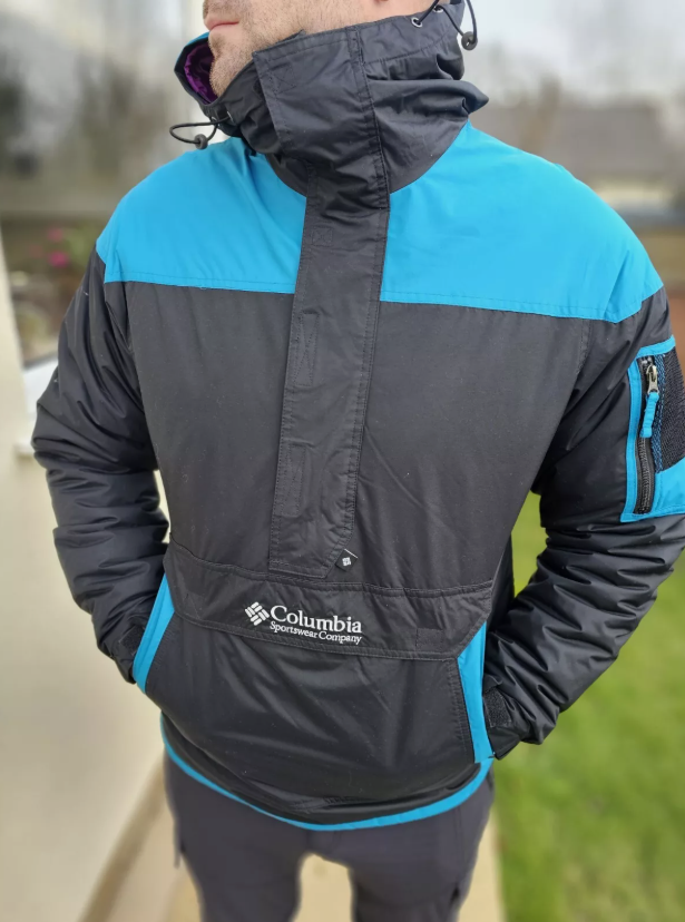 Columbia Challenger Pullover Insulated Anorak Smock Jacket - M/Medium
