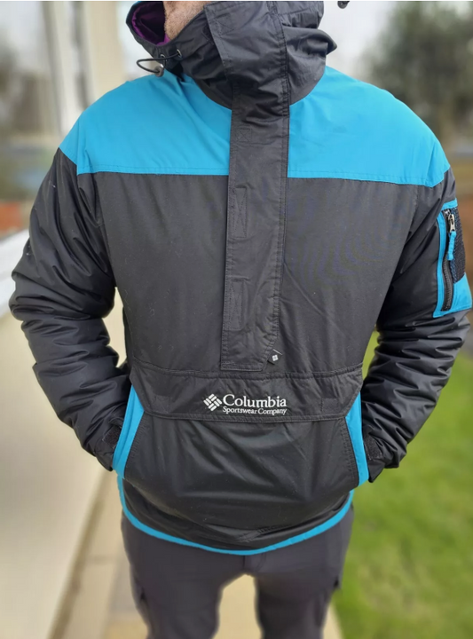 Columbia Challenger Pullover Insulated Anorak Smock Jacket - M/Medium