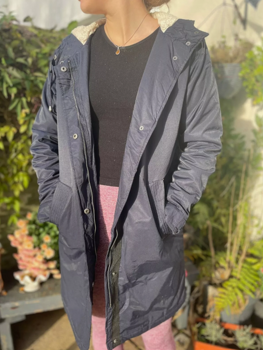 Share Levi's Unisex Fleece Lined Parka Coat Jacket - XS/Extra Small (S/8 M/10)