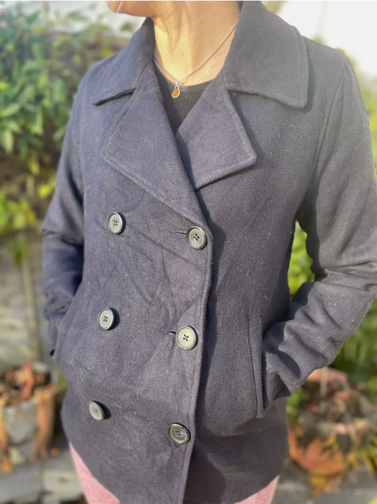 Levis Unisex Double Breasted Peacoat/Jacket Punk/Formal - S/Small