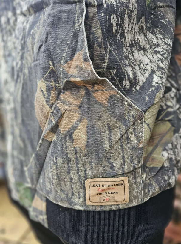 Levi's Camo Signature Field Gear Heavy Weight Jacket Duffle/Coat - XL/Extra Large