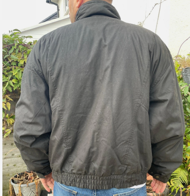 Vintage 80s/90s Levi's Black Bomber/Puffer Insulated Jacket Zip Up - L/Large