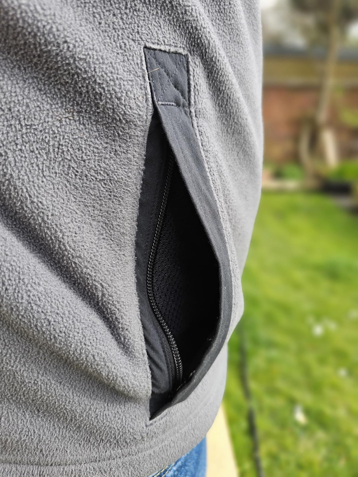 Berghaus Unisex Ascent 91 Black/Grey Full Zip Hooded Fleece Jacket - M/Medium